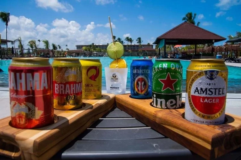 All Inclusive com++15 rótulos de cerveja